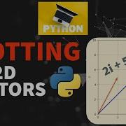 Как построить 2D векторы в Python Несколько 2D векторов Matplotlib Программирование на Py