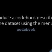 SDAS Stata TechTok Codebook Menu Version