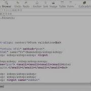 TextBox Validation On Form In KompoZer Using JavaScript