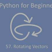 VPython For Beginners 57 Rotating Vectors