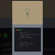 Light Bulb On Off Animation Using HTML CSS And JavaScript Coding Shorts Viralshorts