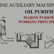 Marine Auxiliary Machinery Oil Purifier Marine Purifier Working Principle 1