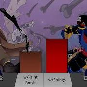 INK Sans VS ERROR Sans REMAKE Power Levels