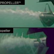 SHARROW PROPELLER Vs Standard Stainless CAVITATION