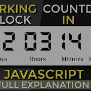 CountDown Timer Using JavaScript CountDown Clock Using HTML And JavaScript 2018
