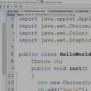 Remove All Items From AWT Choice Or ComboBox Example