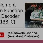 Implement Boolean Functions Using Decoder 74138 IC With Solved Examples