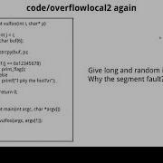 W3L1 Buffer Overflow
