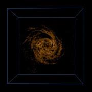 Visualizing 3D Astronomical Data Cubes From Radio Telescopes Spiral Galaxy NGC 6946
