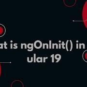 33 Angular 19 Tutorial How To Use NgOnInit For Component Setup