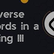 Reverse Words In A String III Leetcode 557 Python