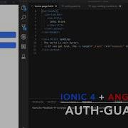 Ionic 4 Angular Firebase Auth Guard