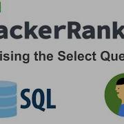 Q 1 Revising The Select Query I HackerRank SQL Tutorial