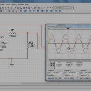 NI Multisim Waveform Cursor Measurements With The Two Channel Oscilloscope