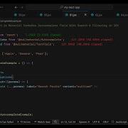 Build A React Js Material ComboBox Autocomplete Form Input Field With Search Filtering In JSX