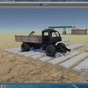 Unity Realistic Vehicle Physics Full Softbody Simulation Test 1