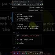 Isprintabale String Method Python English Python Shorts