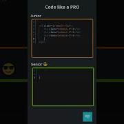 Junior Vs Senior 13 Html Developer Programming Javascript Development Coding Algorithm Code