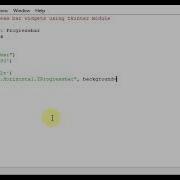 Python Create A Progress Bar Widgets Using Tkinter Module