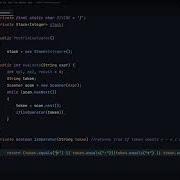 Java Stack Collection Post Fix Expression Evaluator