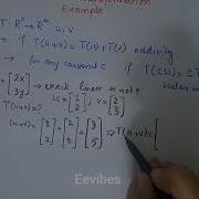 Linear Algebra Example Of Linear Transformation Part 2 Step By Step Explanation 2024