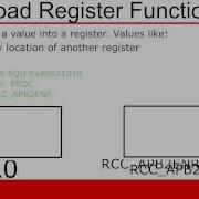 ARM Cortex M3 Tutorial 6 Basic Assembly Instructions