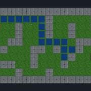 Genetic Algorithm Solves A Maze