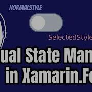 Style Control States With Visual State Manager In Xamarin Forms