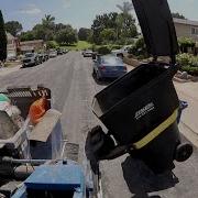GoPro The Curotto Can Driver POV Heavy Trash Collection Part 2