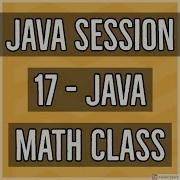 Java 17 Java Math Class