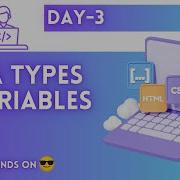 Day 3 Data Types And Variables JAVA Tutorial JAVA Full Course