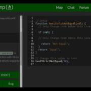 Comparison With The Strict Inequality Operator FreeCodeCamp Basic Javascript
