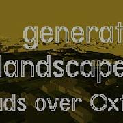 Clouds Over Oxford From The Air Generative Landscape Drawing In OpenFrameworks