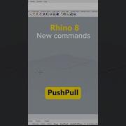 PushPull A New Command In Rhino 8 3dmodeling Rhino3d Rhinoceros3d Grasshopper3d Design