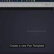 Code Pen Pen Template