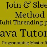 MultiThreading Join And Sleep Method In Java Join Sleep Method MultiThreading In Java In Hindi
