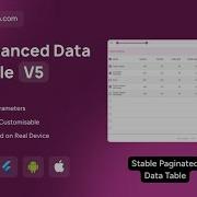 FlutterFlow Data Table Widget Stable Pagination Row Selection Flutterflow Datatable Widget