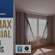3Ds Max And TyFLOW Tutorial Opening Curtain Cloth Simulation No CUDA