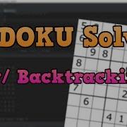 Python Sudoku Solver Tutorial With Backtracking P 2
