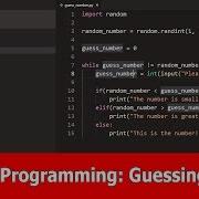 Python Programming For Beginners Guessing Game