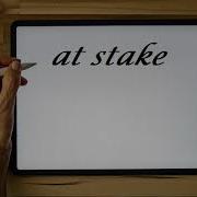 At Stake English Expressions