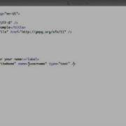 HTML5 Forms Part 1