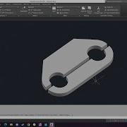AutoCAD Tutorial 3D Modeling For 3D Printing Extrude Subtract Commands
