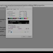 Make Cmd Transparent
