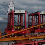 Arrival Of New Automated Straddle At Patrick Terminals Brisbane