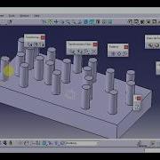 User Pattern Command CATIA V5