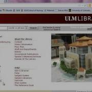 ULM Library Resources For Nursing Students