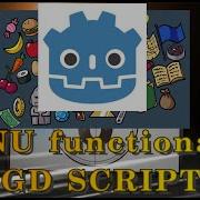 Menu Functionality GD Script Godot Tutorial 2D Platformer