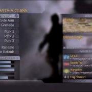 Call Of Duty 4 Class Set Up HD