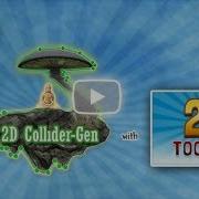 Tutorial Using 2D ColliderGen With 2DToolkit Unity 3D